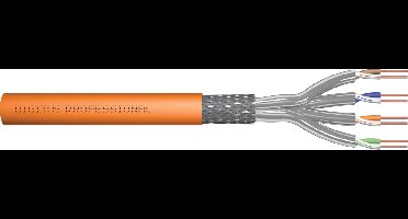 Digitus DK-1745-VH-5 netwerkkabel Oranje 500 m Cat7 S/FTP (S-STP)