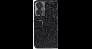 Mobilize Telefoonhoesje geschikt voor Realme 10 Pro Plus Hoesje | Mobilize Classic Gelly Wallet Bookcase Portemonnee | Pasjeshouder voor 2 Pasjes | Telefoonhoesje voor Pinpas / OV Kaart / Rijbewijs - Zwart