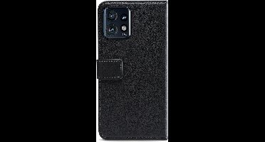Mobilize Telefoonhoesje geschikt voor Motorola Edge 40 Pro Hoesje | Mobilize Classic Gelly Wallet Bookcase Portemonnee | Pasjeshouder voor 2 Pasjes | Telefoonhoesje voor Pinpas / OV Kaart / Rijbewijs - Zwart