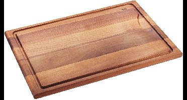Snijplank met Sapgeul, Groot, 44 x 30 x 1.8 cm, Walnoothout - GEFU | ENNO