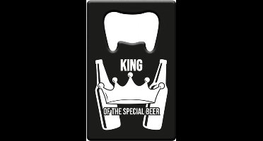 Metal beer opener - King of the special beers