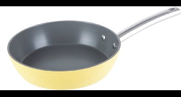 Michelino 46009 - Braadpan - Ø 28cm - Geel - Serie Leonidas