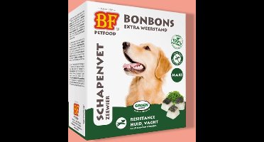 Biofood - Schapenvet Maxi Bonbons Zeewier - 2X40 Stuks