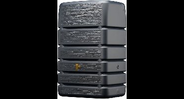 Regenton Slim - Stone Decor - 510 Liter - Antraciet