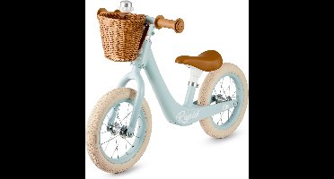 Kinderkraft RAPID 2 Loopfiets - Voor Kinderen vanaf 2 Jaar - Lichtgewicht Magnesium Frame, Verstelbaar Zadel en Retro Mandje - Blauw
