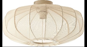 Light & Living - Plafonnière PLUMALIA - Ø50x24cm - Beige