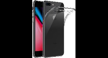 Hoesje voor iPhone 7 Plus / 8 Plus backcover Shockproof siliconen Transparant