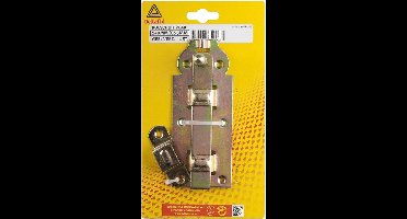 Deltafix rolschuif vlak geel verzinkt 140mm x 55mm 1 st.