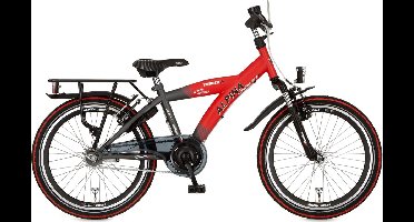 Alpina Yabber J20 Traffic Red Matt - Industrial Black Matt