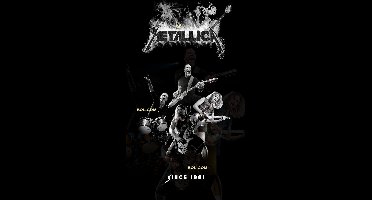 METALLICA Metalen Wandbord,Maat: 20x30 cm - MUURPLAAT - VINTAGE - RETRO - HORECA- BORD-WANDDECORATIE -TEKSTBORD - DECORATIEBORD - RECLAMEPLAAT - WANDPLAAT - NOSTALGIE -CAFE- BAR -MANCAVE- KROEG- MAN CAVE