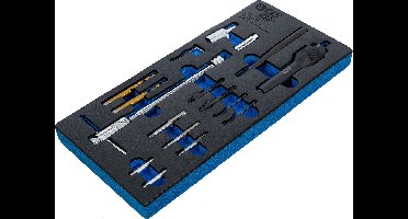 BGS Bougie demontage- en schroefdraadreparatieset M8, M10 17 delig