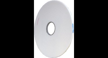 Glasband 9X2Mm Pe Super Wit Rol 100M