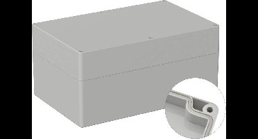 TRU COMPONENTS TC-9065552 Outdoorbehuizing 250 x 160 x 119 Polycarbonaat Grijs-wit (RAL 7035) 1 stuk(s)