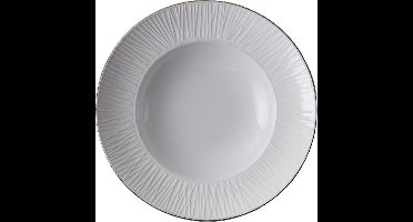 Tokyo Design Studio - Nippon White - Diepbord Lijnen - 21cm 160ml