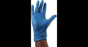 ComFort Handschoen - Nitril - ongepoederd - S - blauw - 100 stuks