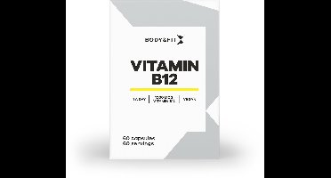 Body & Fit Vitamine B12 - 1000 mcg - Vegan Vitamine B - 60 Capsules