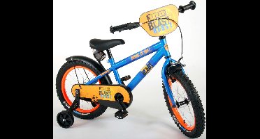 NERF Kinderfiets - Jongens - 16 inch - Satin Blue