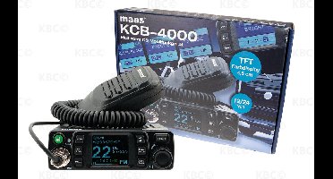 Maas® KCB-4000 - AM/FM - CB radio - 12/24 Volt - 27 MHz - VOX