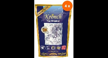 Kronch - 100% Zalmsnacks Hondensnack - 4x 175 gram