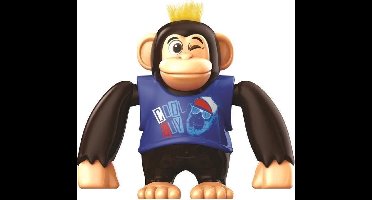YCOO - Chimpy the Monkey - 15 CM - Blauw