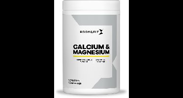 Body & Fit Calcium & Magnesium Tabletten - Vitaminen en Mineralen - 180 Vegan Tabletten