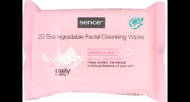 Sence Gezichtsreinigingsdoekjes Gevoelige Huid 20 stuks