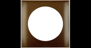 Berker Afdekraam Flow 1-Vaks Bruin Mat