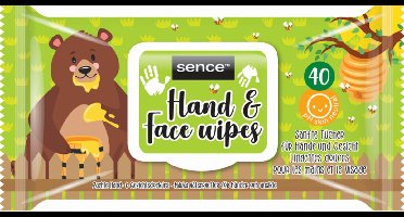 Sence Reinigingsdoekjes Gezicht & Handen 40 stuks