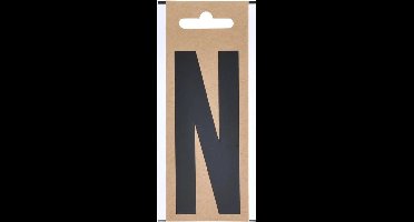 ProPlus Letter Etiket / Sticker "N" - Hoogte 10 cm
