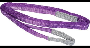 Silverline Hijsband - Draagcapaciteit 1 Ton - Lengte 4 meter