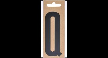 ProPlus Letter Etiket / Sticker "Q" - Hoogte 10 cm