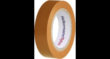 HellermannTyton HelaTape Flex 15 710-00110 Isolatietape HelaTape Flex 15 Oranje (l x b) 10 m x 15 mm 1 stuk(s)