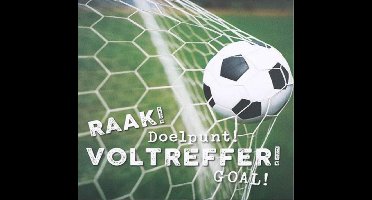 Depesche - Pop up muziekkaart met licht en de tekst "Raak! Doelpunt! Voltreffer! Goal!" - mot. 036