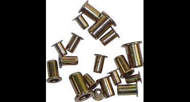 Westfalia Klinknagels M3, M4, M5, M6, 100 delig