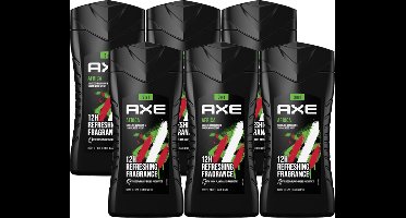 Axe Africa For Men - 6 x 250  ml - Douchegel - Voordeelverpakking