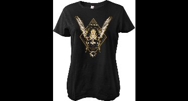 DC Comics Black Adam Dames Tshirt -2XL- Hawkman Zwart
