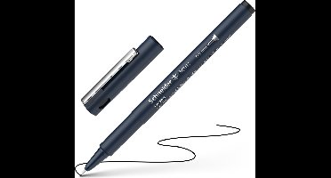 Schneider fineliner - Pictus - lijnbreedte 0,5mm - zwart - S-197501