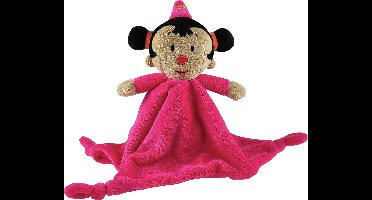 Bumba Knuffeldoek - Knuffeldoekje Roze Bumbina - Bumba's vriendinnetje