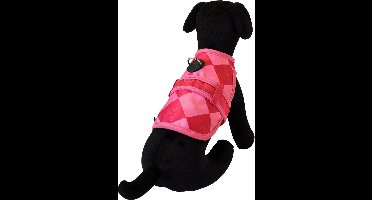 Martin sellier hondentuig jas avantgarde preppy roze - S