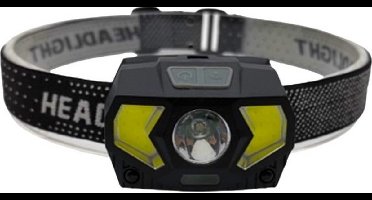 LED hoofdlamp - Oplaadbaar - Rood + wit - 3 in 1 - Met bewegingssensor
