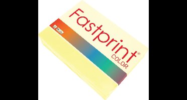 Kopieerpapier Quantore Colour A4 120gr kanariegeel 250 vel | 5 stuks