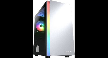 Cougar Purity RGB White Mini Tower PC Gaming behuizingen met ARGB Fan - Wit