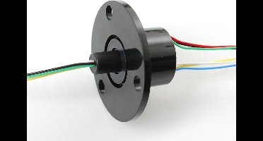 Slip Ring with Flange - 22mm diameter, 6 wires, max 240V @ 2A Adafruit 736