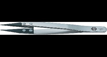 C.K T2390 Onderdelenpincet 249CF Spits, fijn 130 mm