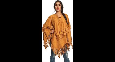 Boland - Poncho Bohemian - Volwassenen - Indiaan - Cowboy - Indiaan