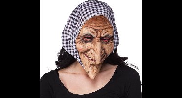 Boland - Latex masker Heks - Volwassenen - Heks - Halloween en Horror