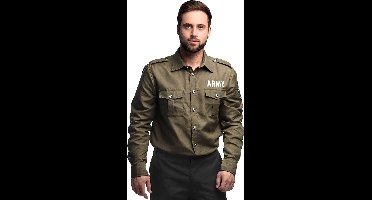 Boland - Shirt 'Army' (S) - Volwassenen - Militair - Militairen en Leger