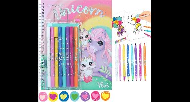 Depesche - Ylvi kleurboek met viltstiften