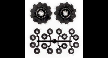 Elvedes Derailleurwieltjes 11 Tanden 7-11v Zwart 2 Stuks