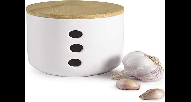 Ibili Knoflookhouder - Keramisch